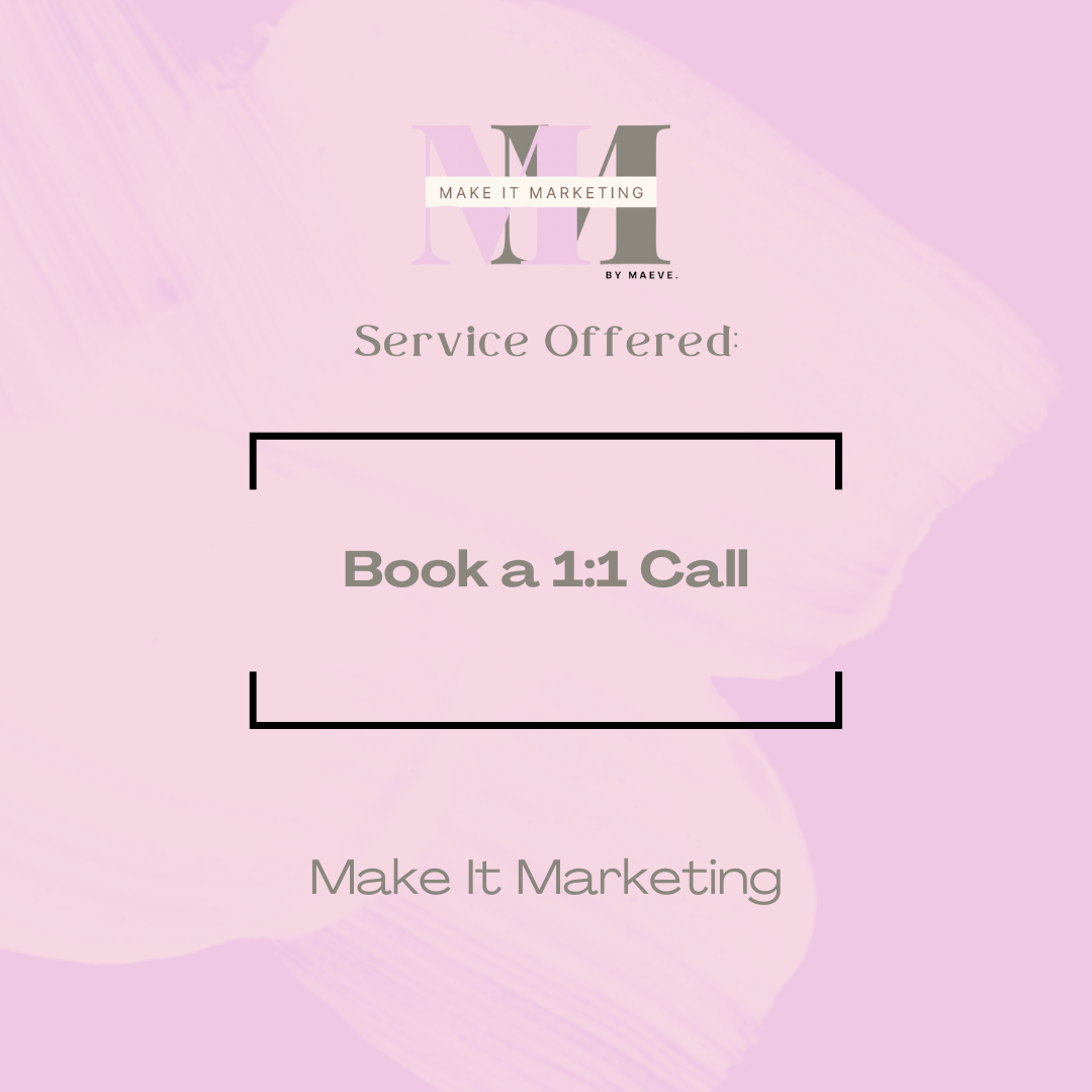 Book a 1:1 Zoom Session